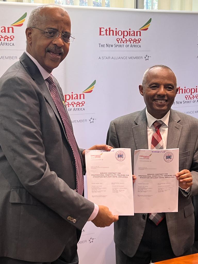 BIHC signs new Partnership with Ethiopian Airlines and the Ethiopia Skylight Hotel