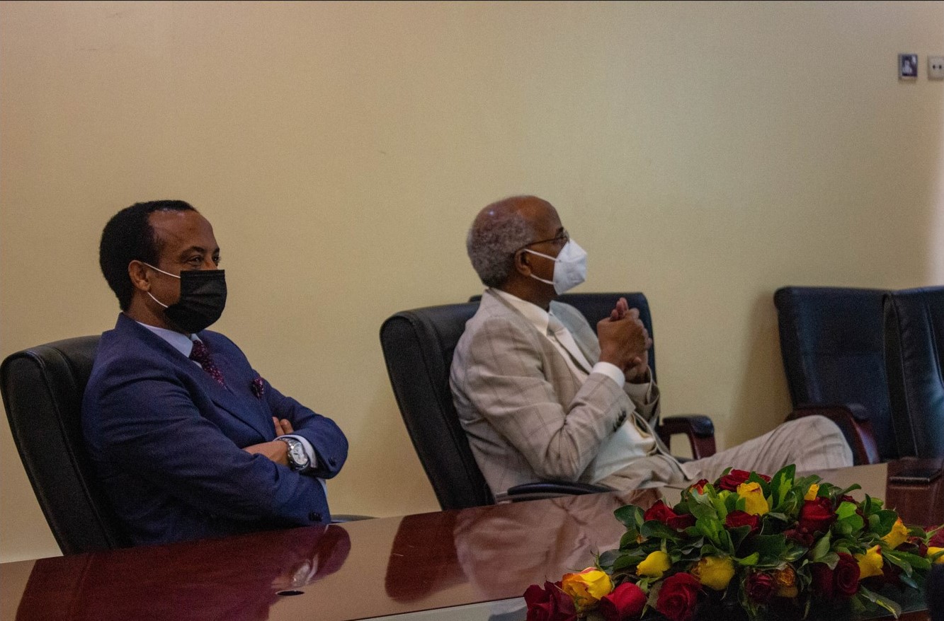 Hosting H.E. Meles Alem-Tekea, Ethiopian Ambassador to Kenya