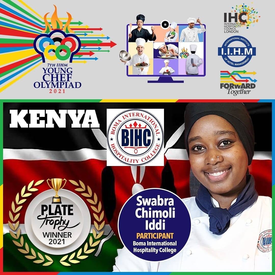 BIHC will be participating in the Top 10 Plate Trophy Competition of the Virtual Young Chef Olympiad 2021 