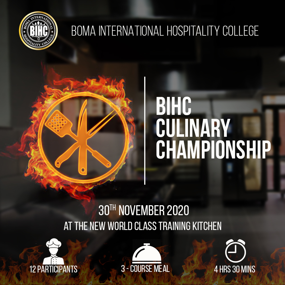BIHC represents Kenya at the Young Chef Olympiad 2021