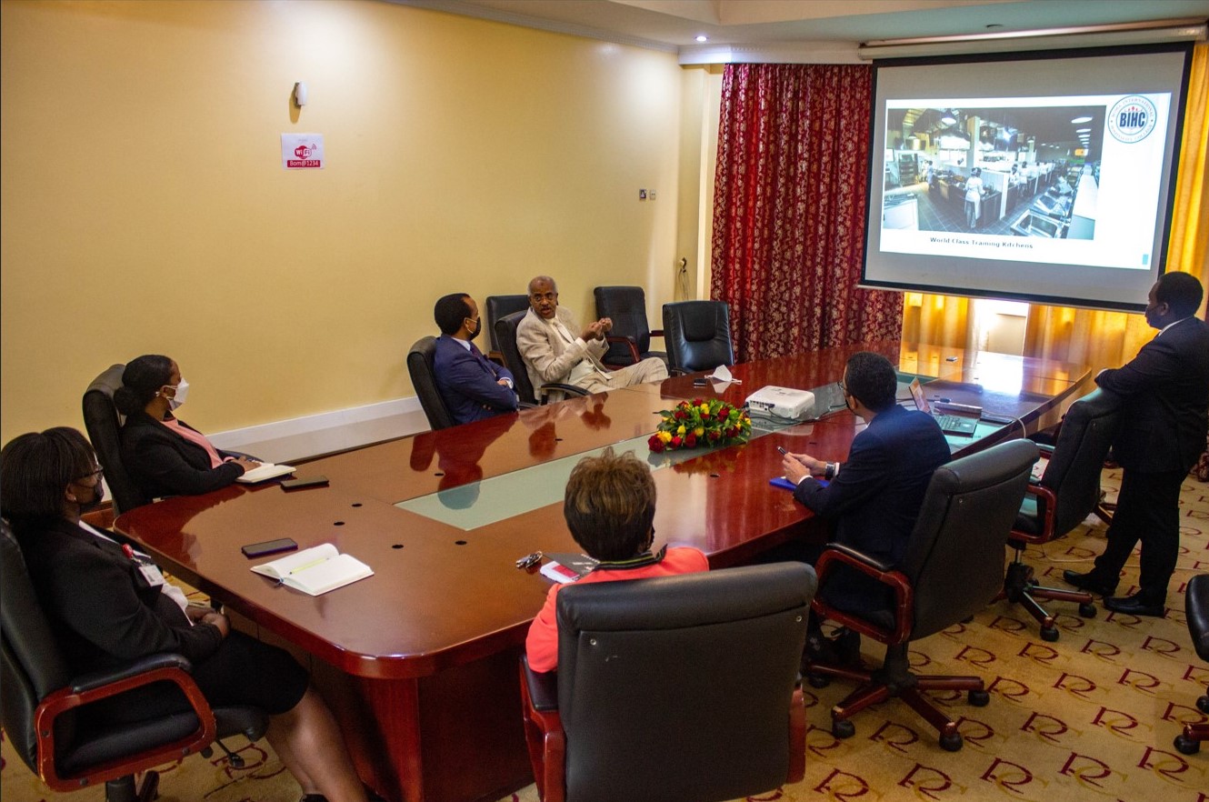 Hosting H.E. Meles Alem-Tekea, Ethiopian Ambassador to Kenya